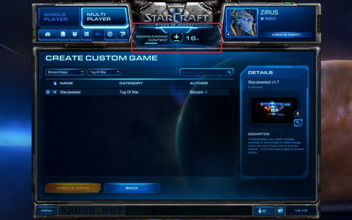 Скачиваем Blizzard Dota